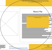 A thumbnail image of a wireframe project